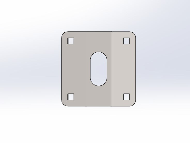 Slam Latch Striker Plate Kiwi cattle yards