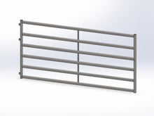 Load image into Gallery viewer, Cattle Yard Gate 3100mm 6 Rail