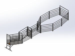 HY-10 Hobby Cattle Yard Package