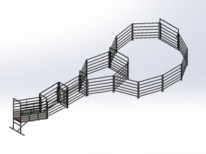 HY-20 Hobby Cattle Yard Package