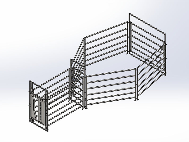HY-5 Hobby Cattle Yard Package