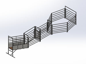 HY-5 Hobby Cattle Yard Package