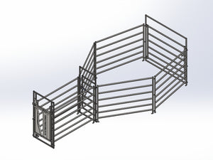 HY-5 Hobby Cattle Yard Package