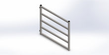 Load image into Gallery viewer, Cattle Yard Gate 1400mm 5 Rail