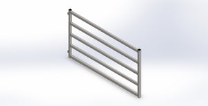 Cattle Yard Gate 2500mm 5 Rail