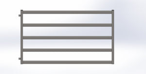 Cattle Yard Gate 2500mm 5 Rail