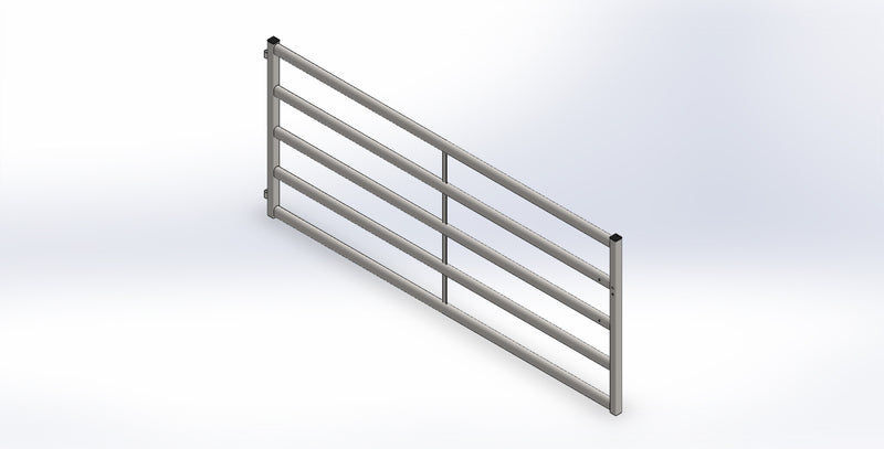 Cattle Yard Gate 2800mm 5 Rail