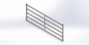 Cattle Yard Gate 3100mm 5 Rail