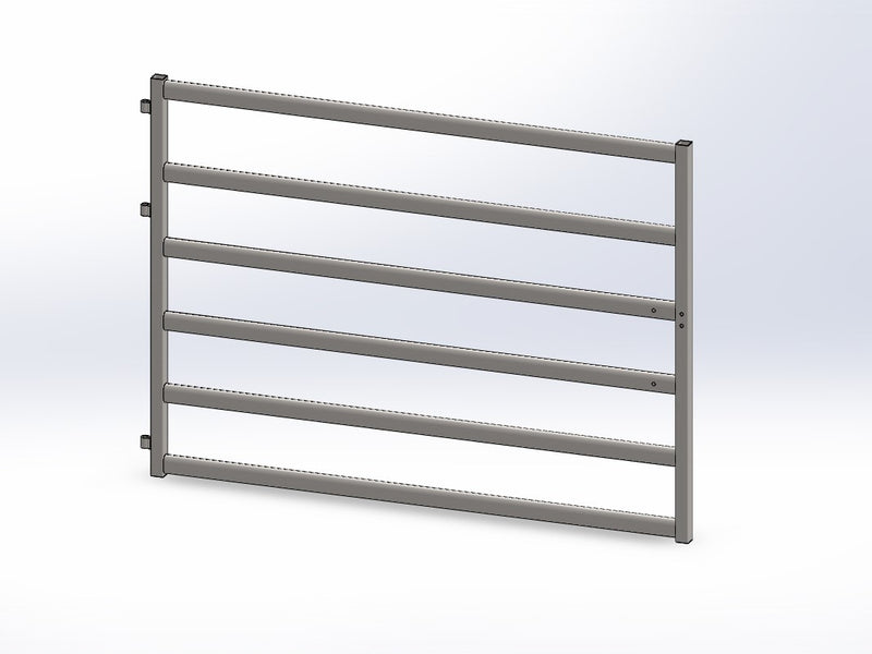 Cattle Yard Gate 2100mm 6 Rail