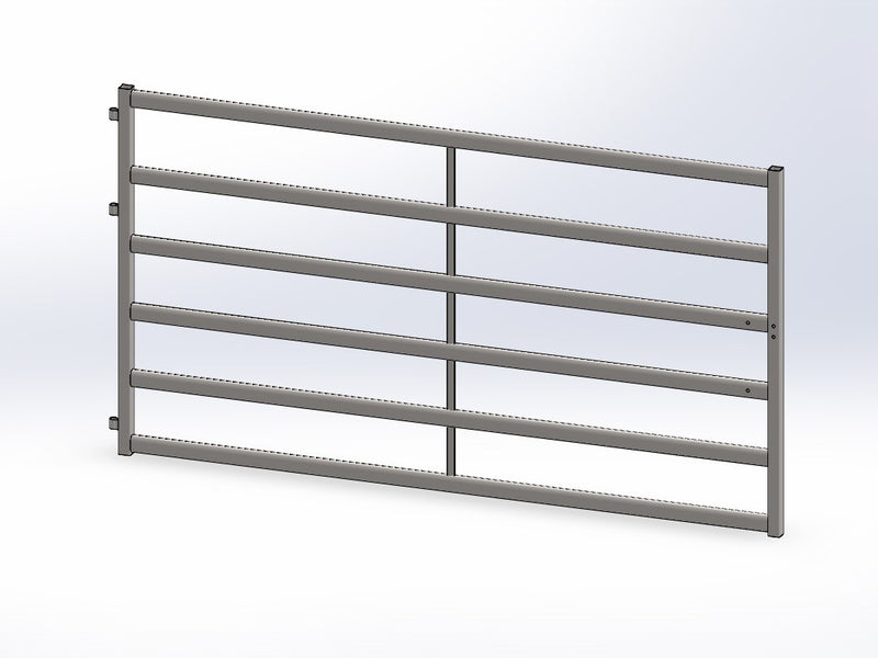 Cattle Yard Gate 2800mm 6 Rail
