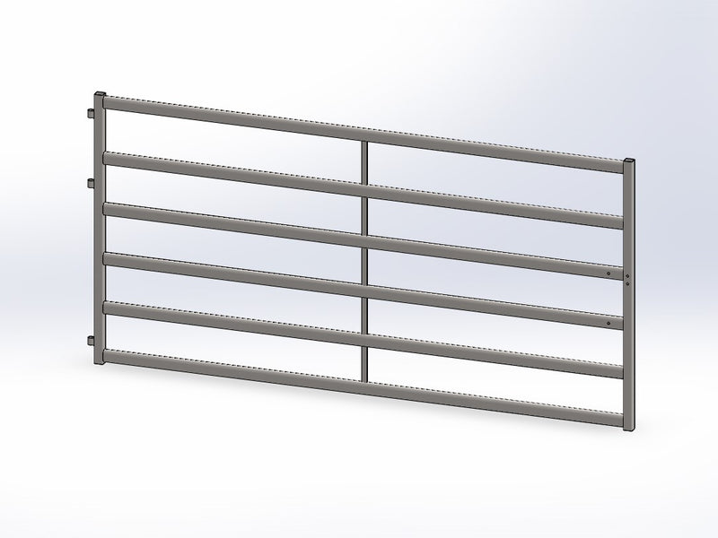 Cattle Yard Gate 3100mm 6 Rail