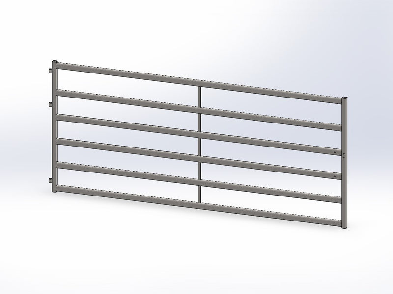 Cattle yard Gate 3600mm 6 Rail
