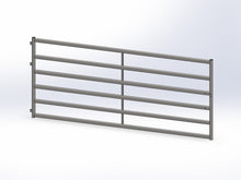 Load image into Gallery viewer, Cattle yard Gate 3600mm 6 Rail